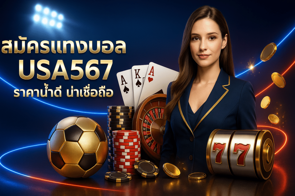 สมัครแทงบอล USA567